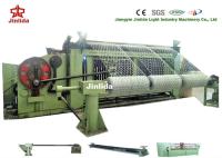 5000mm 30kw Gabion Mesh Machine PLC Control 100*120mm Hexagonal Wire Mesh