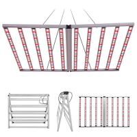 Luzes de crescimento para vegetais de interior 1100W UV IR LED dobrável Luz de crescimento dimmable Portátil Plantas de crescimento de luzes
