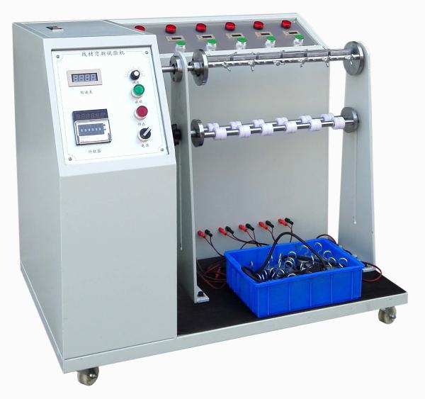 Six-group Swing Testing Machine To Test The Flexural Strength Of DC Cables Earphone Cables, USB Cables