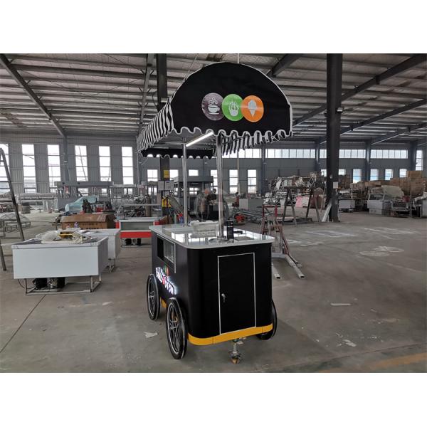 Multi-Function Coffee Carts Food Carts Mobile Food Cart for Ice Cream
