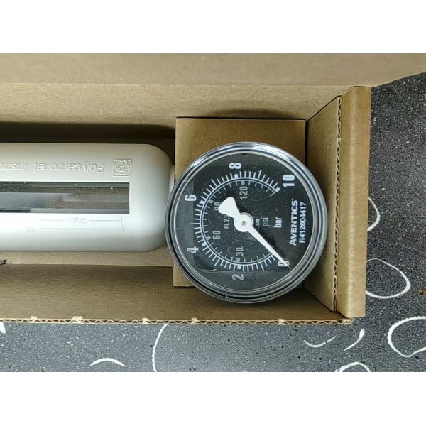 AVENTICS R412007209 Filter Regulator | G 1/2, 5μm, 0.5-8 bar, AS3-FRE Series