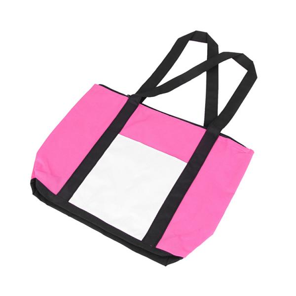 Colored Sublimation Diaper Bag Blanks Printable Canvas Mom Bag Sublimation Printing