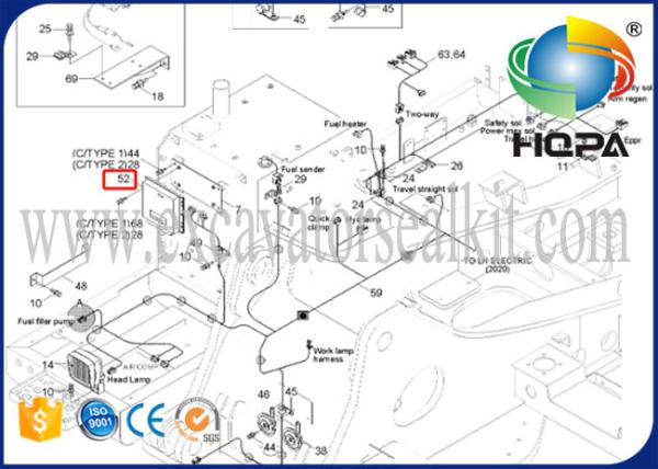 MCU 21Q5-32110 Controller R160LC-9S R180LC-9S Machine Control Unit