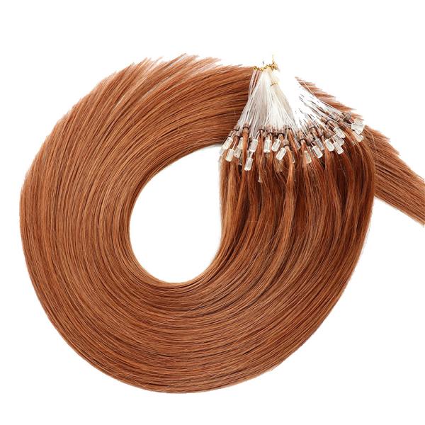 Chemical Processing-Free Nano Tip Double Drawn Weft Brazilian Hair Extensions