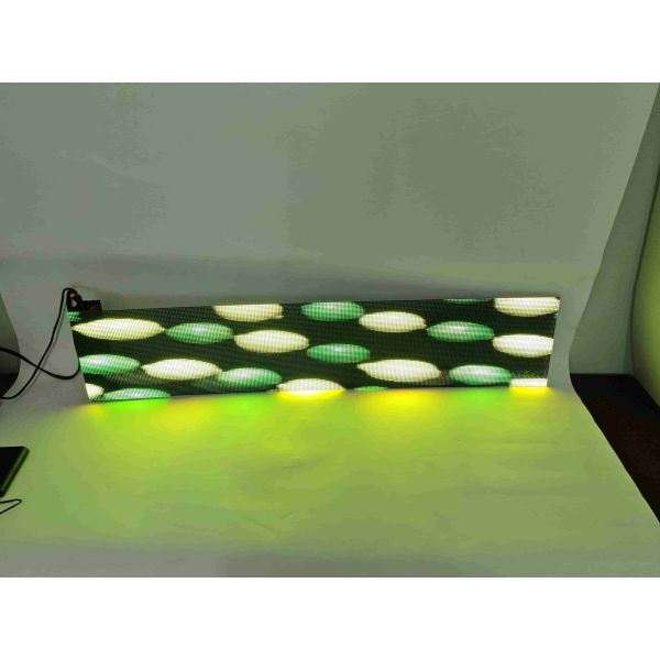 P3.91 Transparent Holographic LED Screen Advanced Tech Ultra-Thin Adhesive Panel for Shop Glass Window Displays