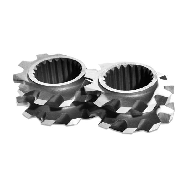 PM HIP ZME材料混合ねじ要素、二重押出機ねじ区分