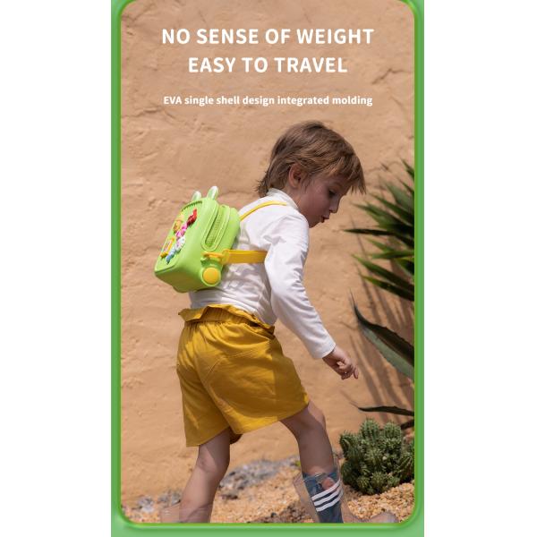 KOOOL Protection de la colonne vertébrale sac à dos école imperméable pour les enfants EVA