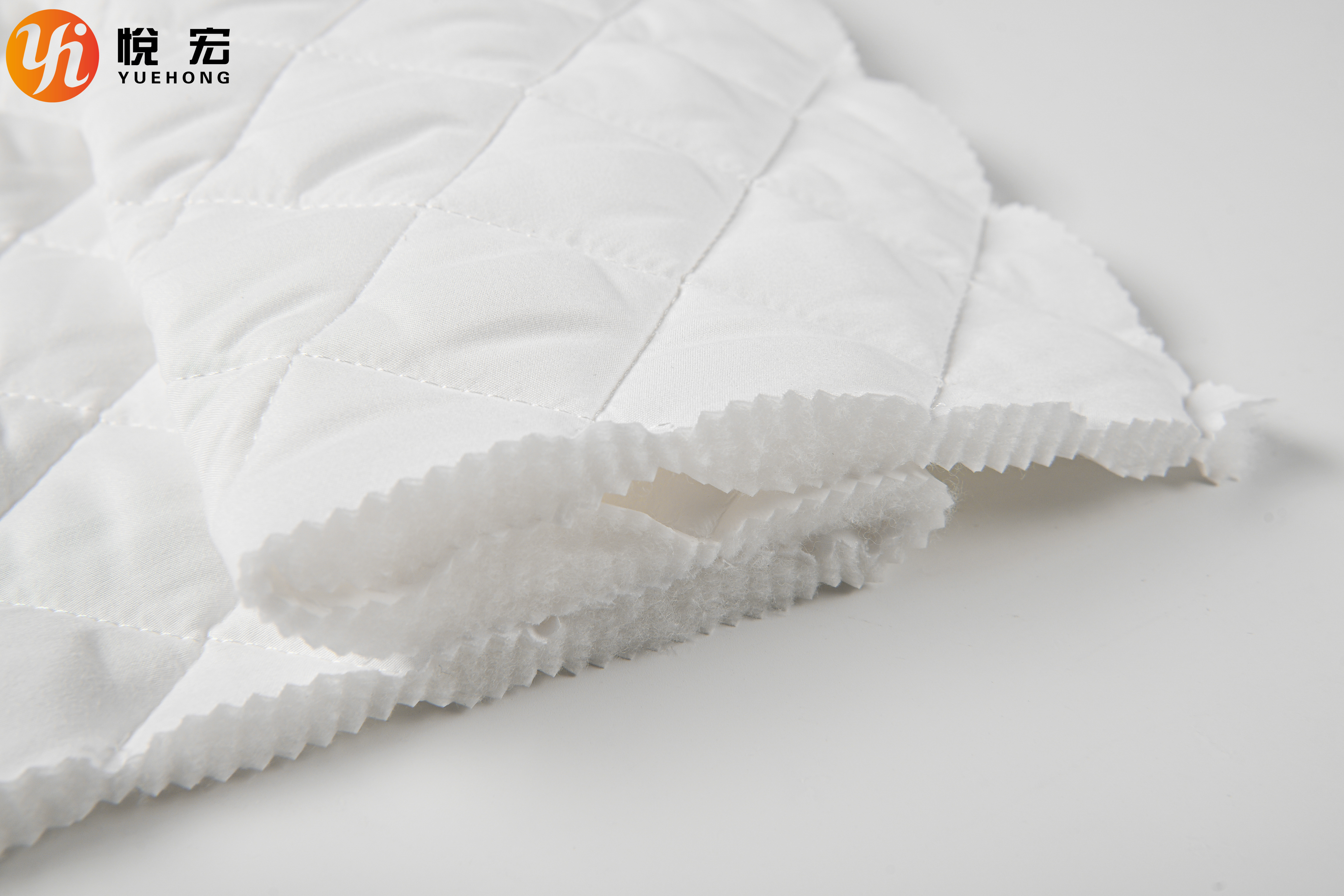 Mattress Protectors Air Layer Fabric Durable Line Quilted 200GSM  - 450GSM Fabric