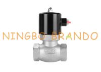 Type d'Uni-D vanne électromagnétique d'acier inoxydable de la série 1-1/2 des USA » pour la vapeur AC220V DC24V d'eau chaude