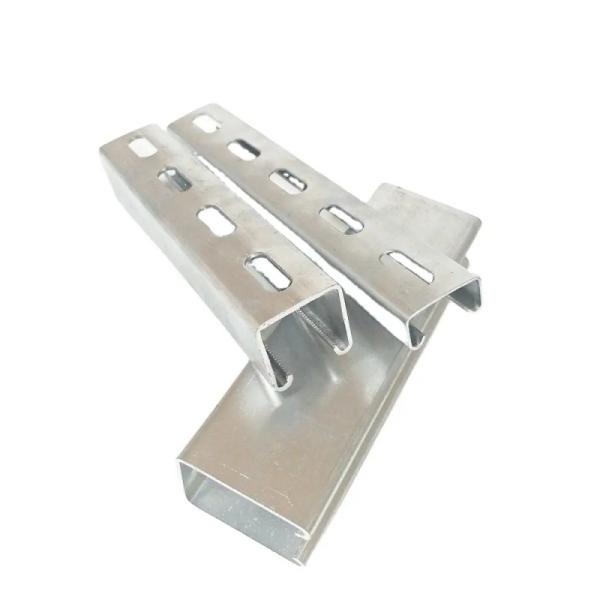 Solar Grounding Mount Aluminum Strut Channel Strength C Channel 5-30mm Thickness