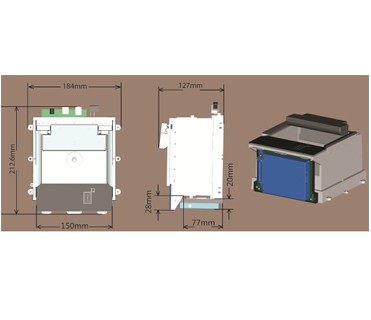 500DPI Optical Resolution Sinosecu Kiosk Passport Reader for Accurate Data Extraction