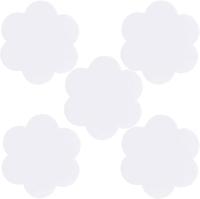 6 Pack Painting Canvas Panel Flower Shaped Art Stretched Canvas Boards For Painting