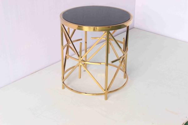 Deluxe Living Room Home Furniture Delicate Design Modern Side Table for Hotel