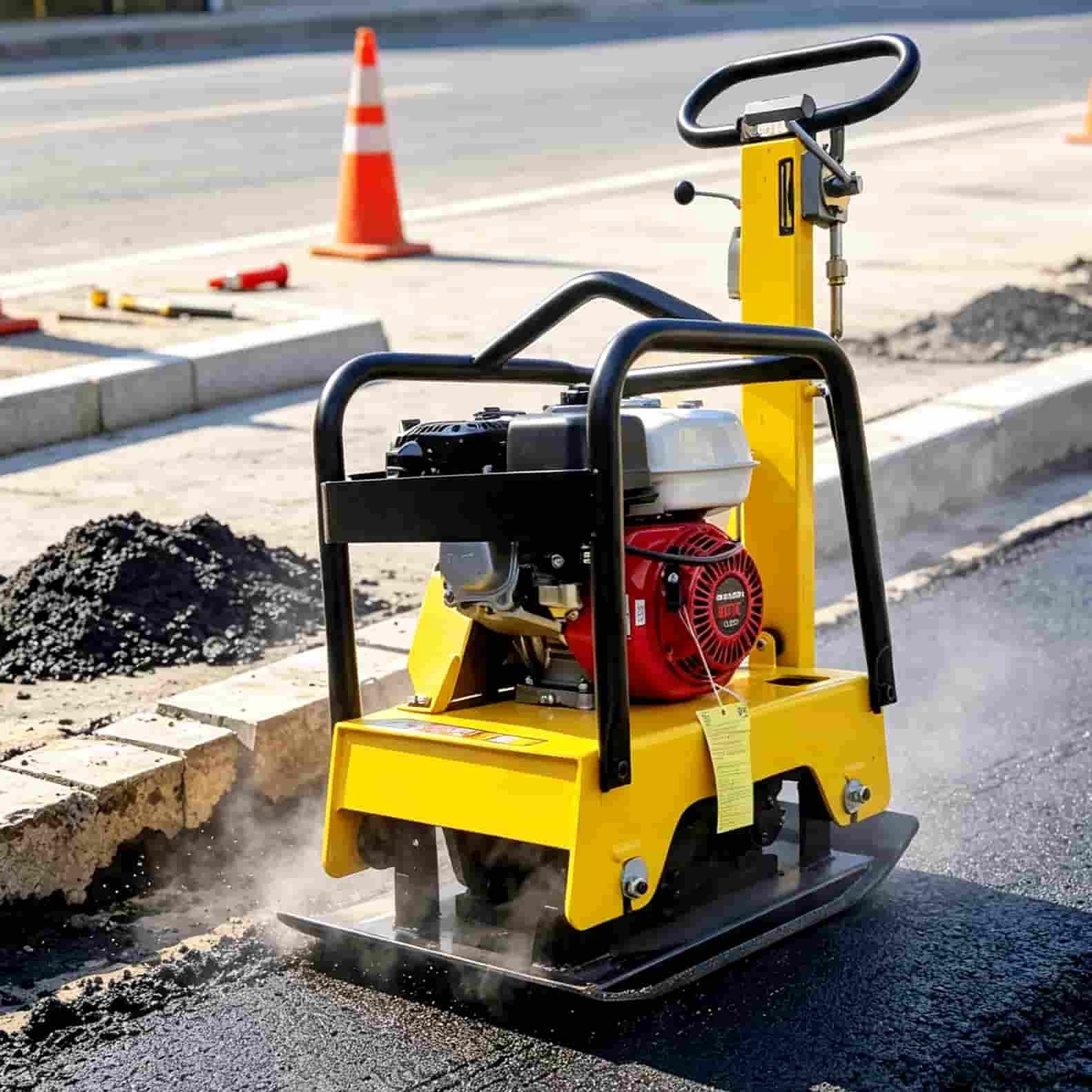 Vibratory Plate Compactor STP160 Honda Gasoline Engine for Soil Asphalt Compaction Road Construction Pupolar in Kingston Jamaica