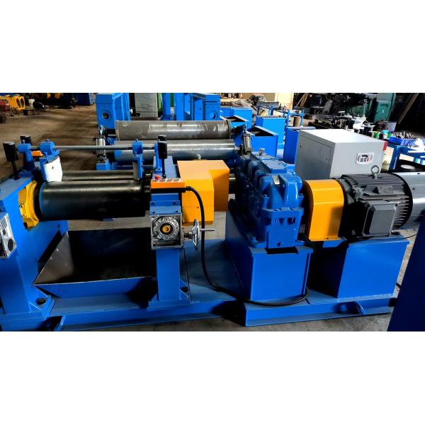 10 Inch Rubber Open Mill With Electric Pitch Adjustment For Small Scale Production