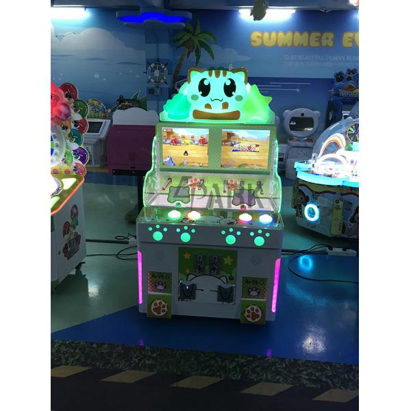 Cowboy House Coin Operated Crane Game Machine for Kids Hardware and Acrylic Material