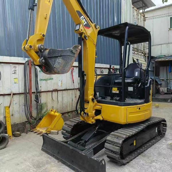 Secondhand Mini Caterpillar 303E Used CAT 3ton Excavators Crawler Track Diggers