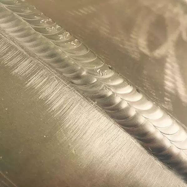 Aluminum CNC Machining Parts Welding Gtaw / Tig & Gmaw / Mig , Purpal Red Anodized Color