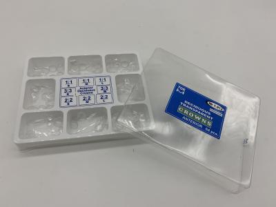 1.912 Dental Temporary Crown Clear Plastic Temporary Crowns