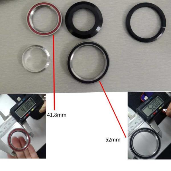 Mountain Road Bike Spare Parts Fork Headset Washer Bearings Heatparts