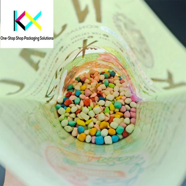 Resealable Custom Food Packaging Bags Stand Up Mylar Food Bags