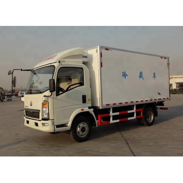 Мини 4х2 6 колес 10тон HOWO легкий холодильный грузовик с контейнерным холодильником