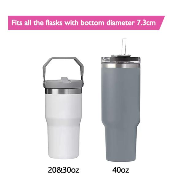 Silicone Boot for trumbler Adventure Tumbler Bottom Boot for Flip 30 20 oz Cup high-quality BPA-free silicone material