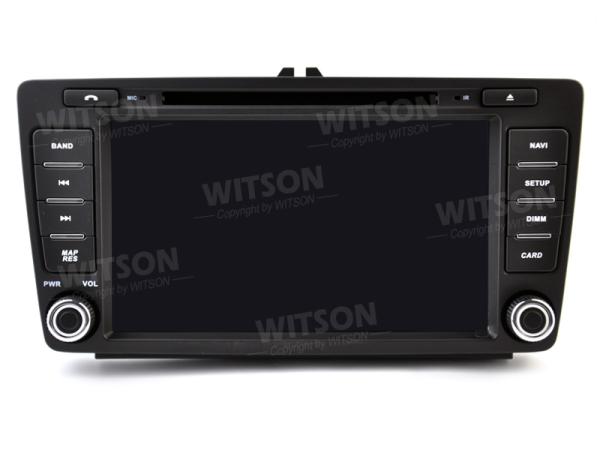 8 Screen OEM Style without DVD Deck For Skoda Octavia 2 Supperb Fabia 2007-2014 Car Stereo