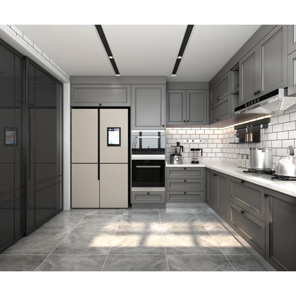 Modern Design Custom Waterproof Kitchen Furniture Wooden Modular Kitchen Cabinets