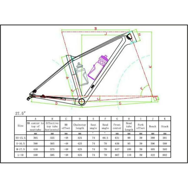 QR 135mm Carbon Fiber Bicycle Frame M6 29