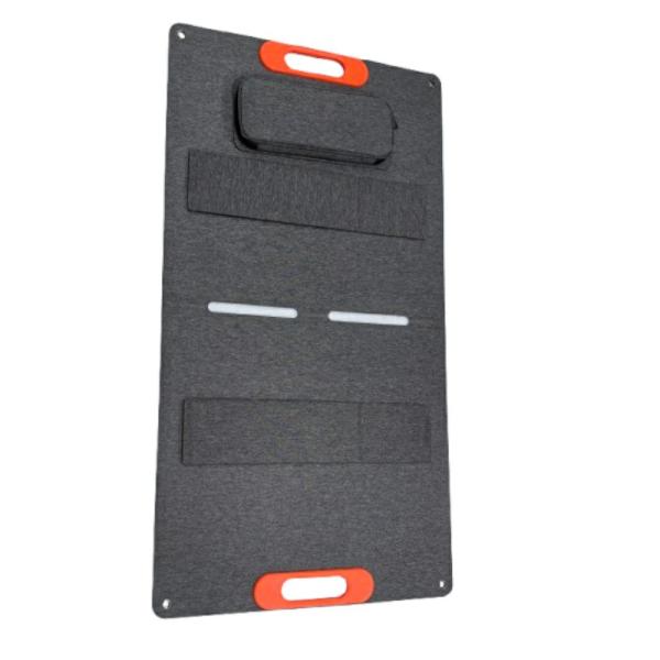 Bolso de viaje solar plegable impermeable ligero y portátil 2 paneles