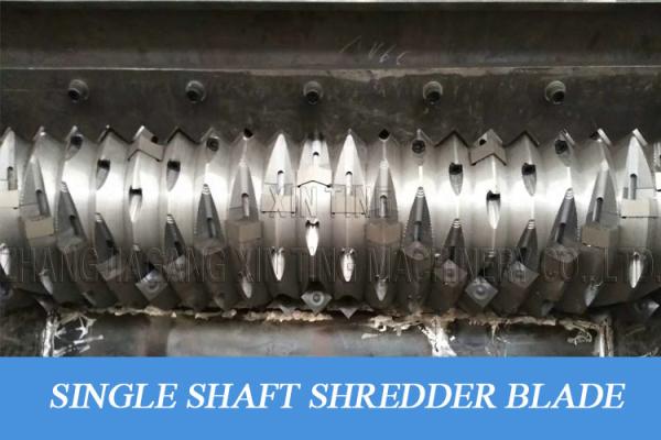 Commercial Plastic Shredder Machine Single Shaft