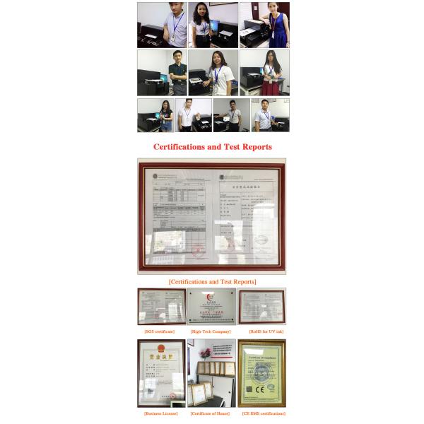 A3 Size Inkjet Golf Ball Printer Plastic Visiting Card Printer 50-60 Hz