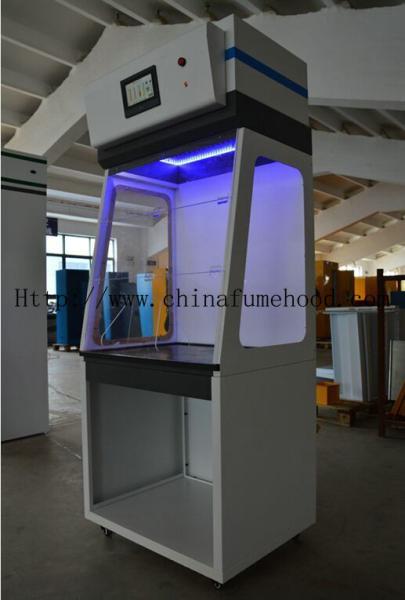 Chemical Resistant Ductless Fume Hood , 6mm Acrylic Window Ventless Fume Hood