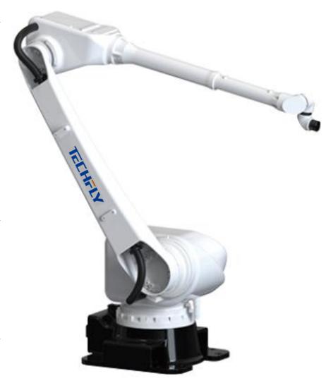 6 axis industrial robot arm Painting Robots For automotive industry  with an arm span of 3800mm and maximum load 10kg