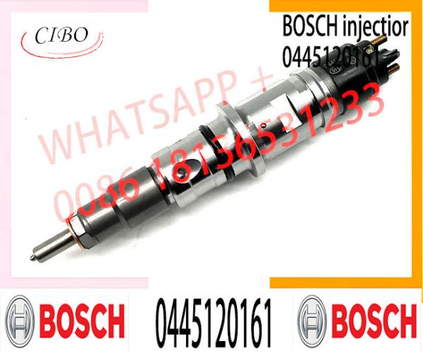 Injecteur de carburant commun 4988835 de rail de pièces de moteur diesel de camion lourd de machines de construction 0445120161 pour le moteur d'ISDE