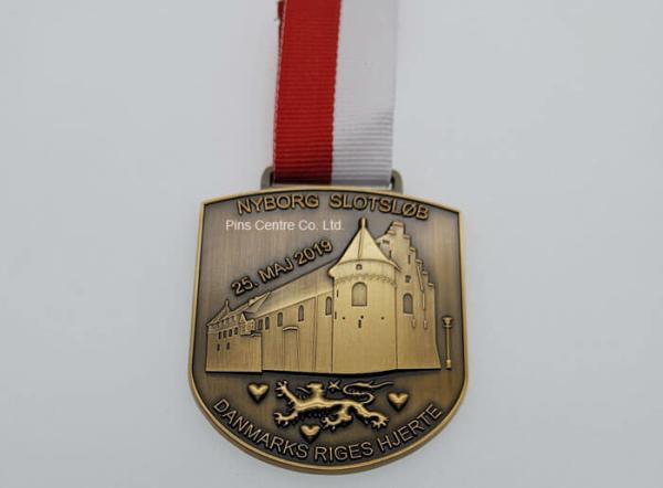 Durable Die Casting Medals , 3D Cycling Or Volleyball Medals And Awards