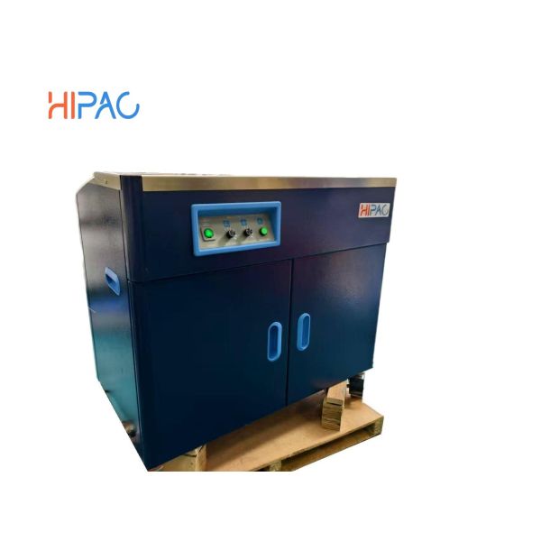 Semi-Automatic Strapping Machine with Easy To Operate Design and 380 V Power Supply for Efficient Carton Sealing