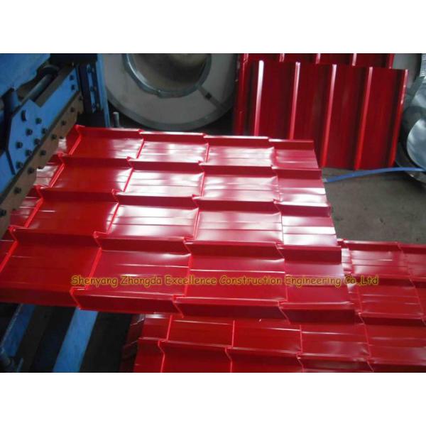 Металл доказательства погоды покрытый цинком рифленый настилая крышу облегченные листы толя