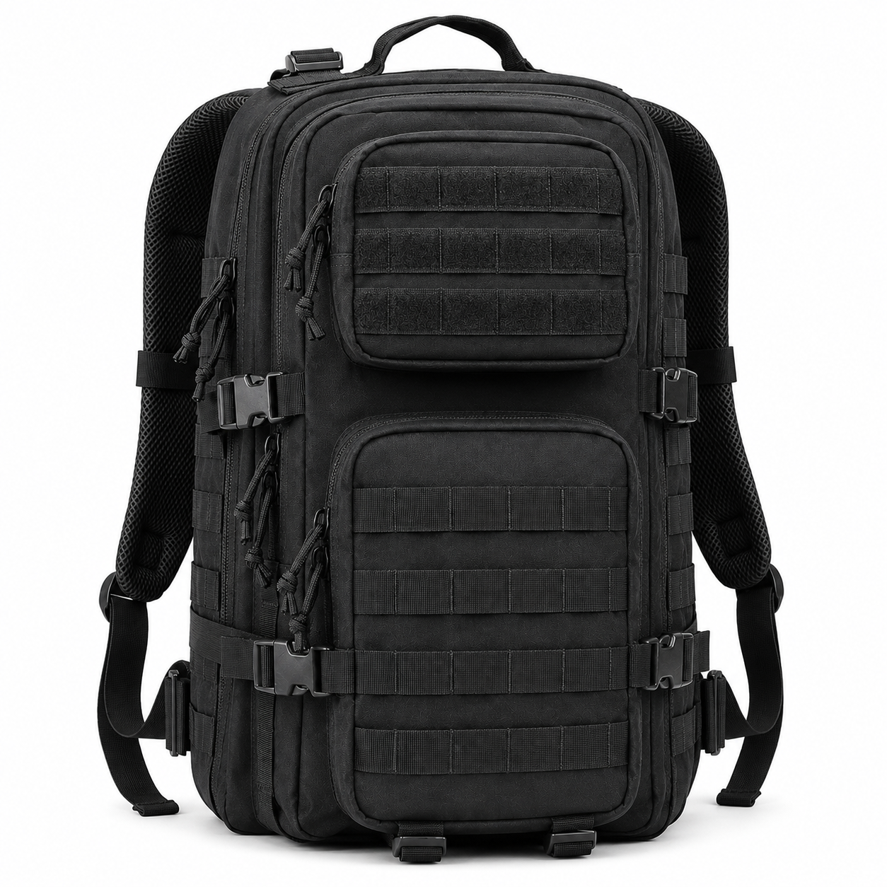 Large Military Tactical Backpack, 3-Day Assault Pack for Men, Heavy-Duty Army Rucksack for Hiking, Camping, Travel & Survival