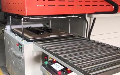 filme industrial automático da espessura do aferidor 2mm do vácuo 380V