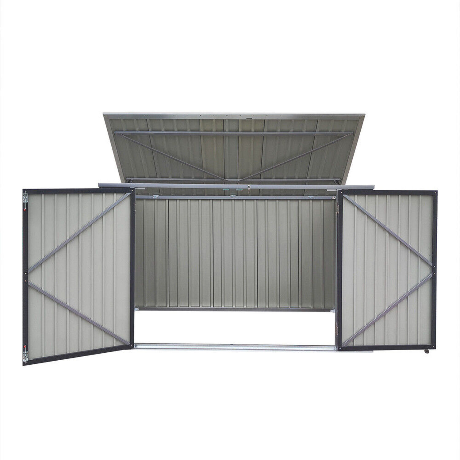 Extra Large Garden Storage Shed Metal Shed Storage Tool Garden Building Shed with Lockable