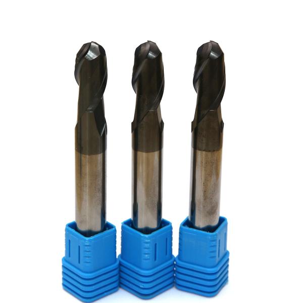 1-20mm Carbide Tapered Ball End Mills 100% Virgin Tungsten Carbide