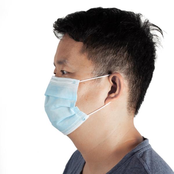 3 ply Blue Face Mask