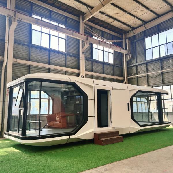 Environmentally Friendly, Safe, High-quality, New Type of Mobile Hotel Capsule Room, Prefabricated Mobile Housing