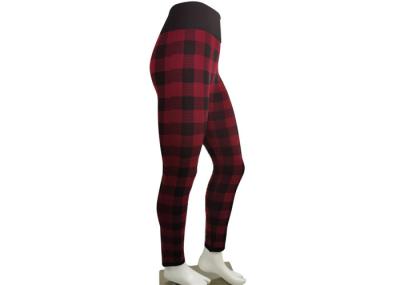 Poliéster alto S/M Workout Leggings da cintura 95% das caneleiras da ioga do Gym
