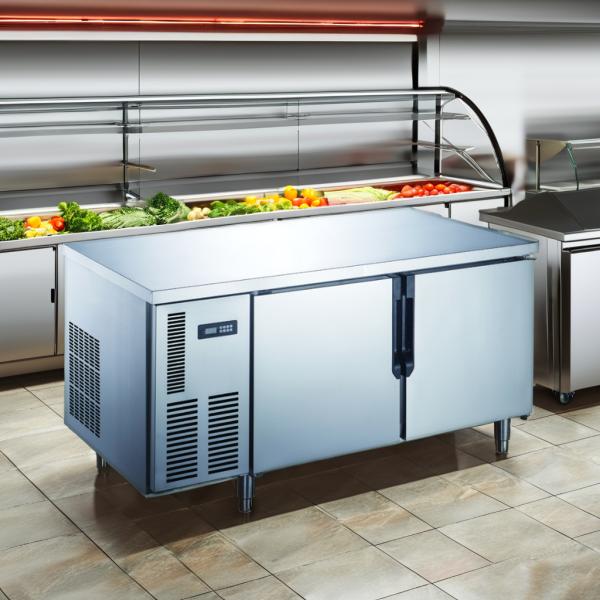 Commercial Direct Tabletop réfrigérateur congélateur Sous-table Préparation du travail Chiller tiroir Restaurant Supermarché Cuisine Glace