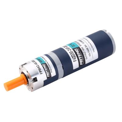 Permanent Magnet Planetary Gear Motor 60w 52mm 24v 0.191Nm Rated Torque