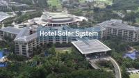 Système solaire commercial distribué sur le toit