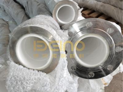 Tubo revestido de cerâmica sob medida Tubo composto de cerâmica resistente ao desgaste